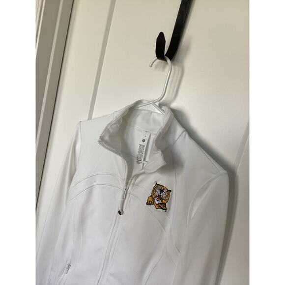 NWT Lululemon Women’s Full Zip Define Jacket Luon Activewear Athletic White SZ 8 - Picture 3 of 14